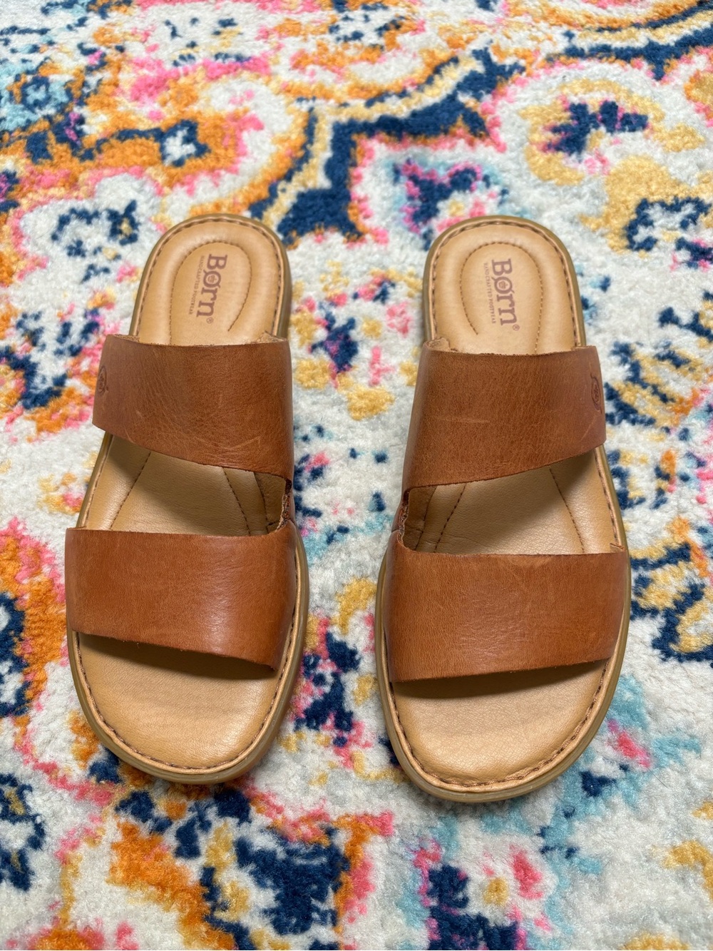 BORN MIKA LEATHER SANDAL